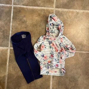 Hoodie and pant outfit